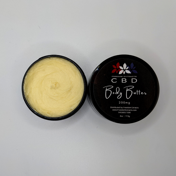 Freedom Extracts CBD Whipped Body Butter 600mg
